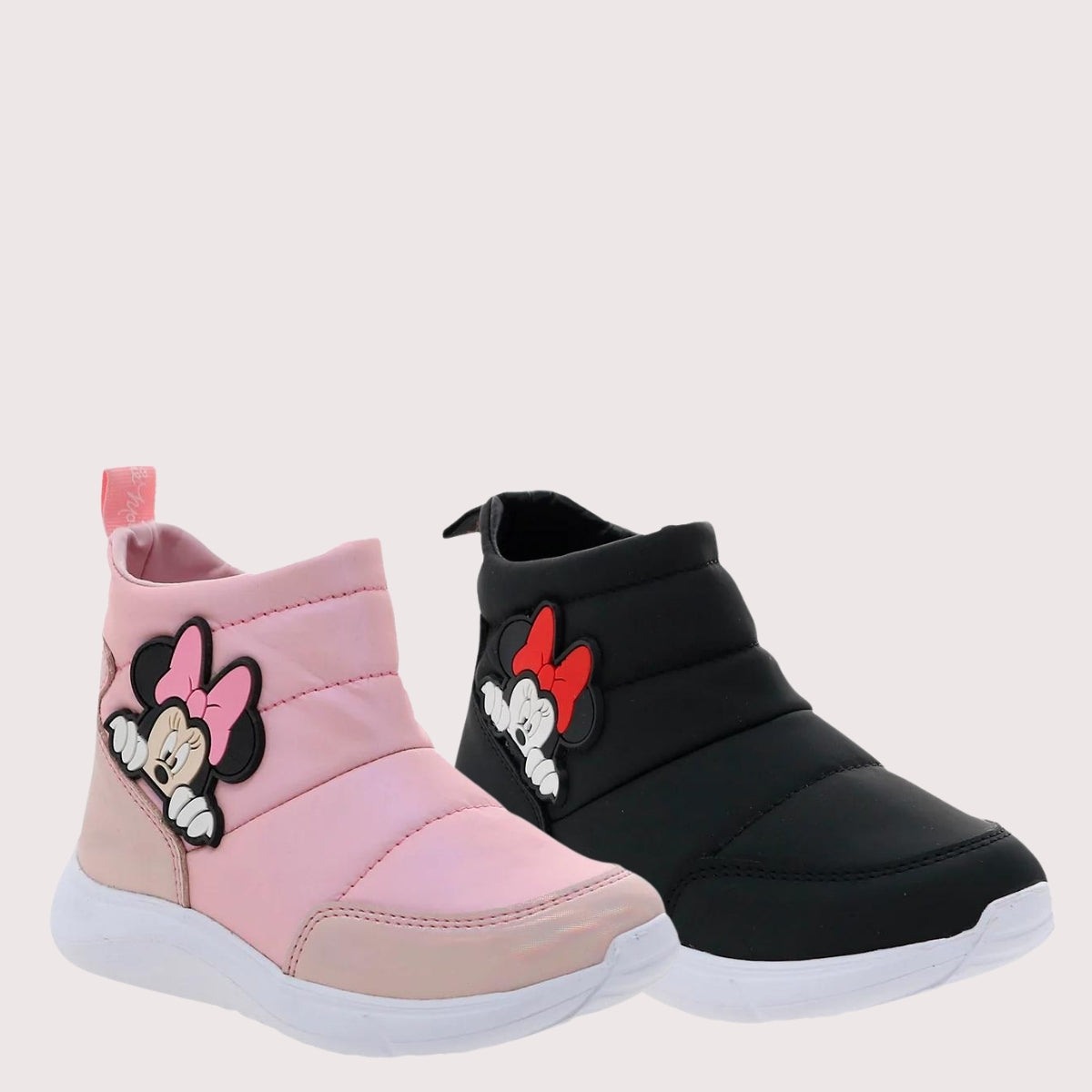 TENIS TIPO BOTA MINNIE MOUSE (18.0 -21.5) -17.5) – LUBERLY